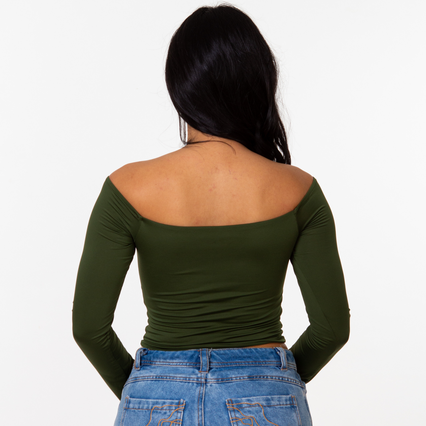 TOP MERAN VERDE OLIVA