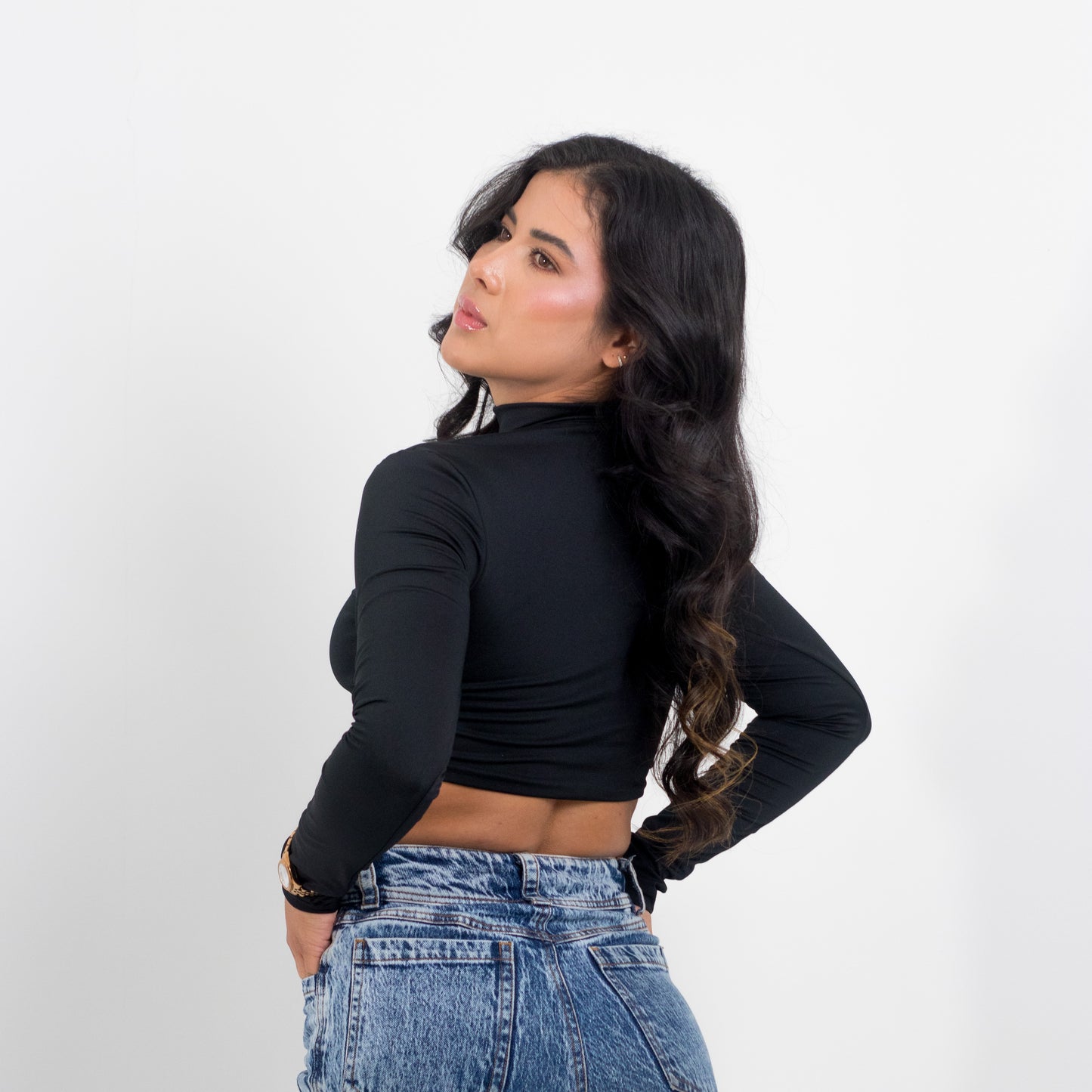 TOP ALEXIA NEGRO