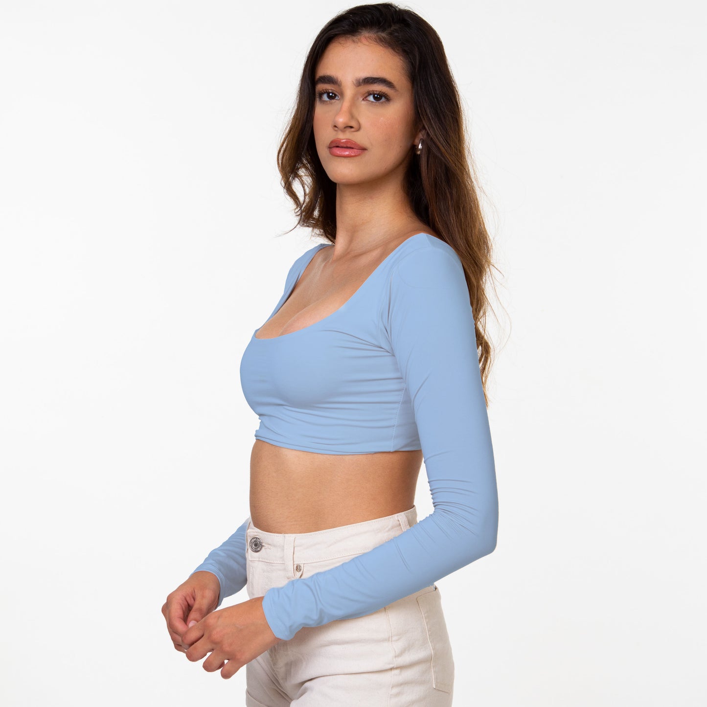 MINI TOP AMY BABY BLUE