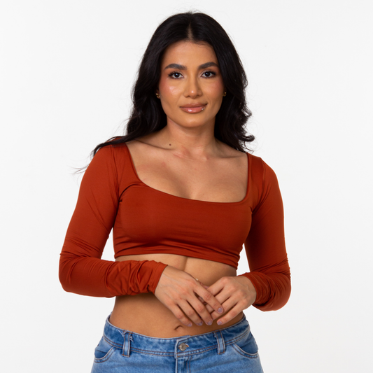 MINI TOP AMY TERRACOTA