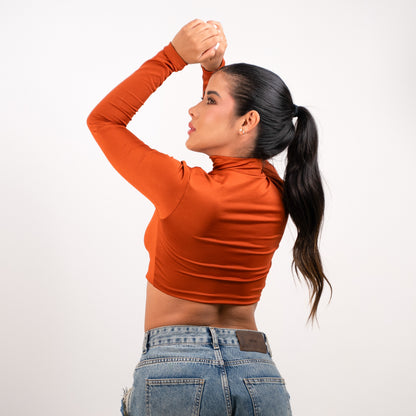 TOP ALEXIA TERRACOTA