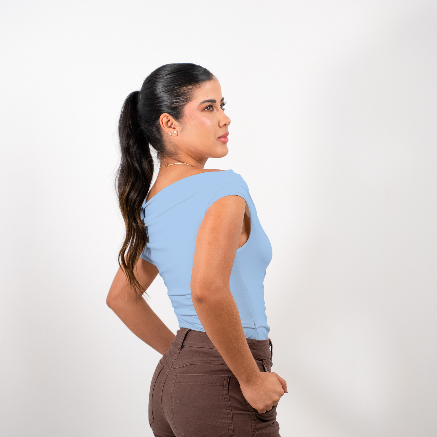 TOP AMANDA BABY BLUE