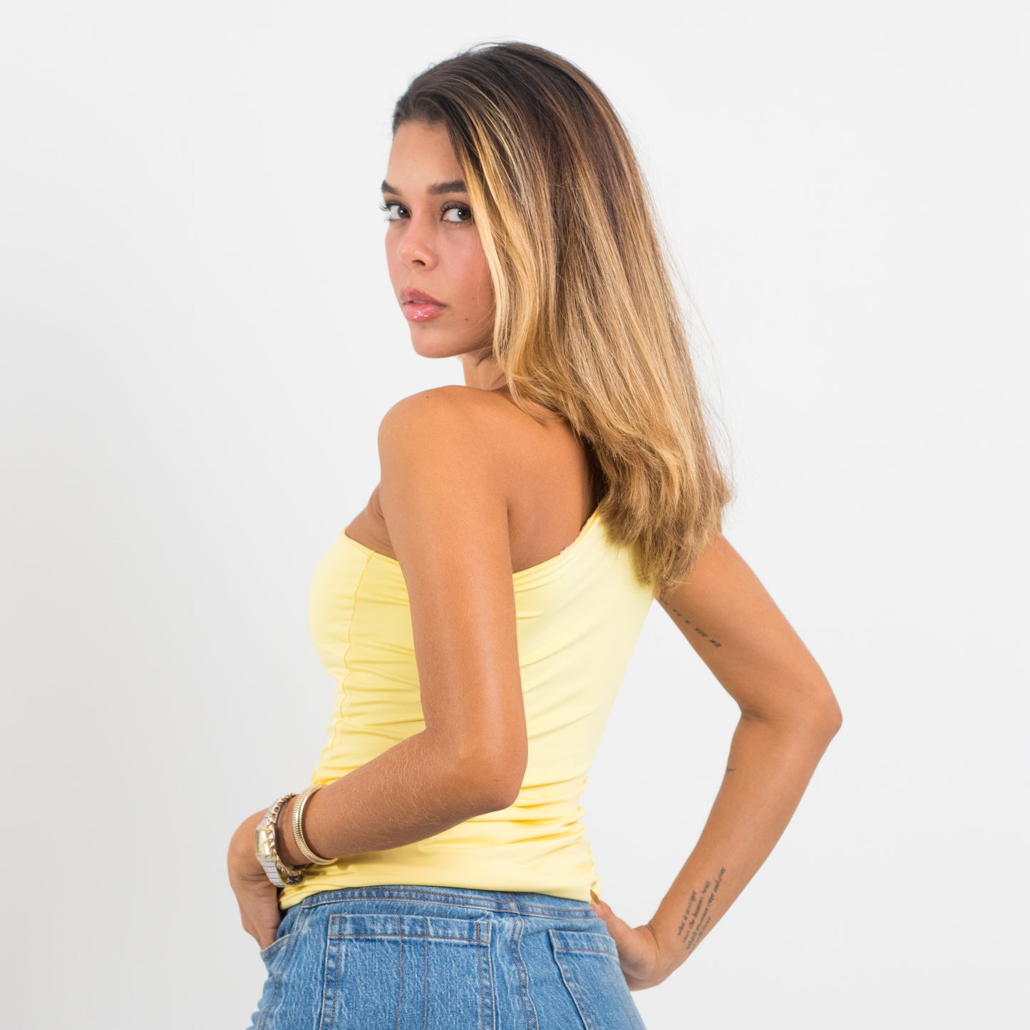 TOP PENELOPE BUTTER YELLOW