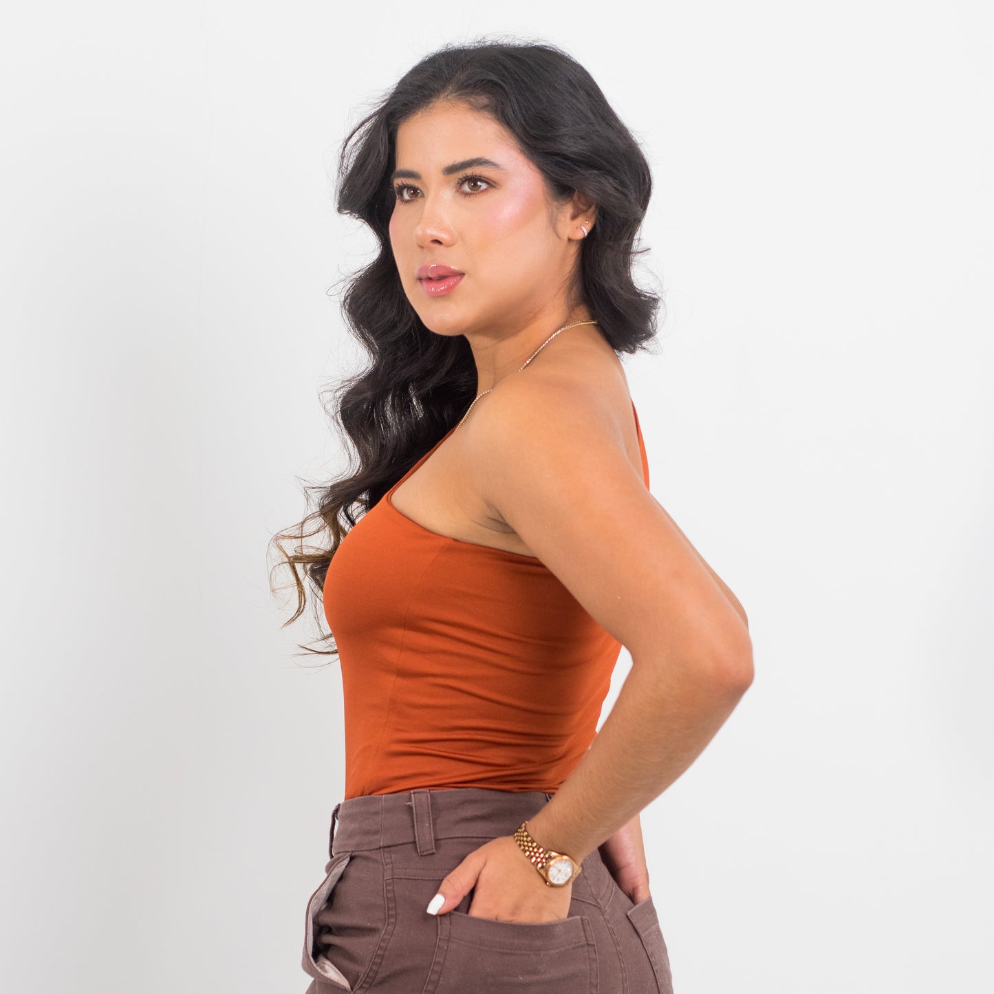 TOP PENELOPE TERRACOTA