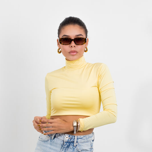 TOP ALEXIA BUTTER YELLOW