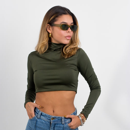 TOP ALEXIA VERDE OLIVA