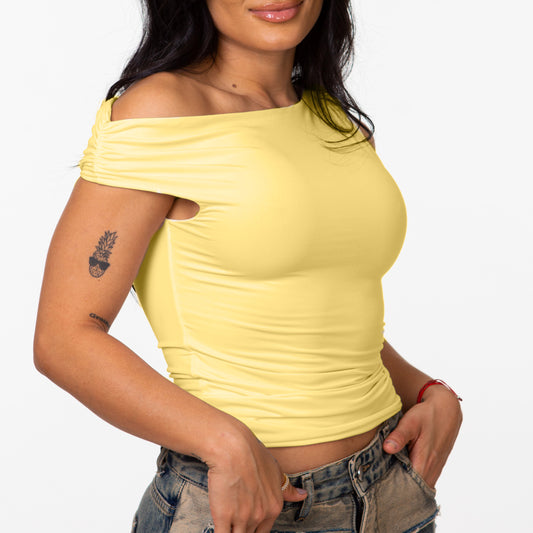 TOP MAXIMA BUTTER YELLOW