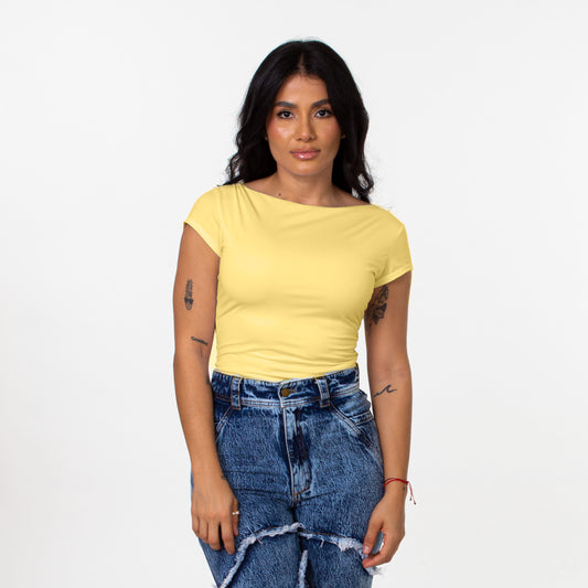 TOP IBIZA  BUTTER YELLOW